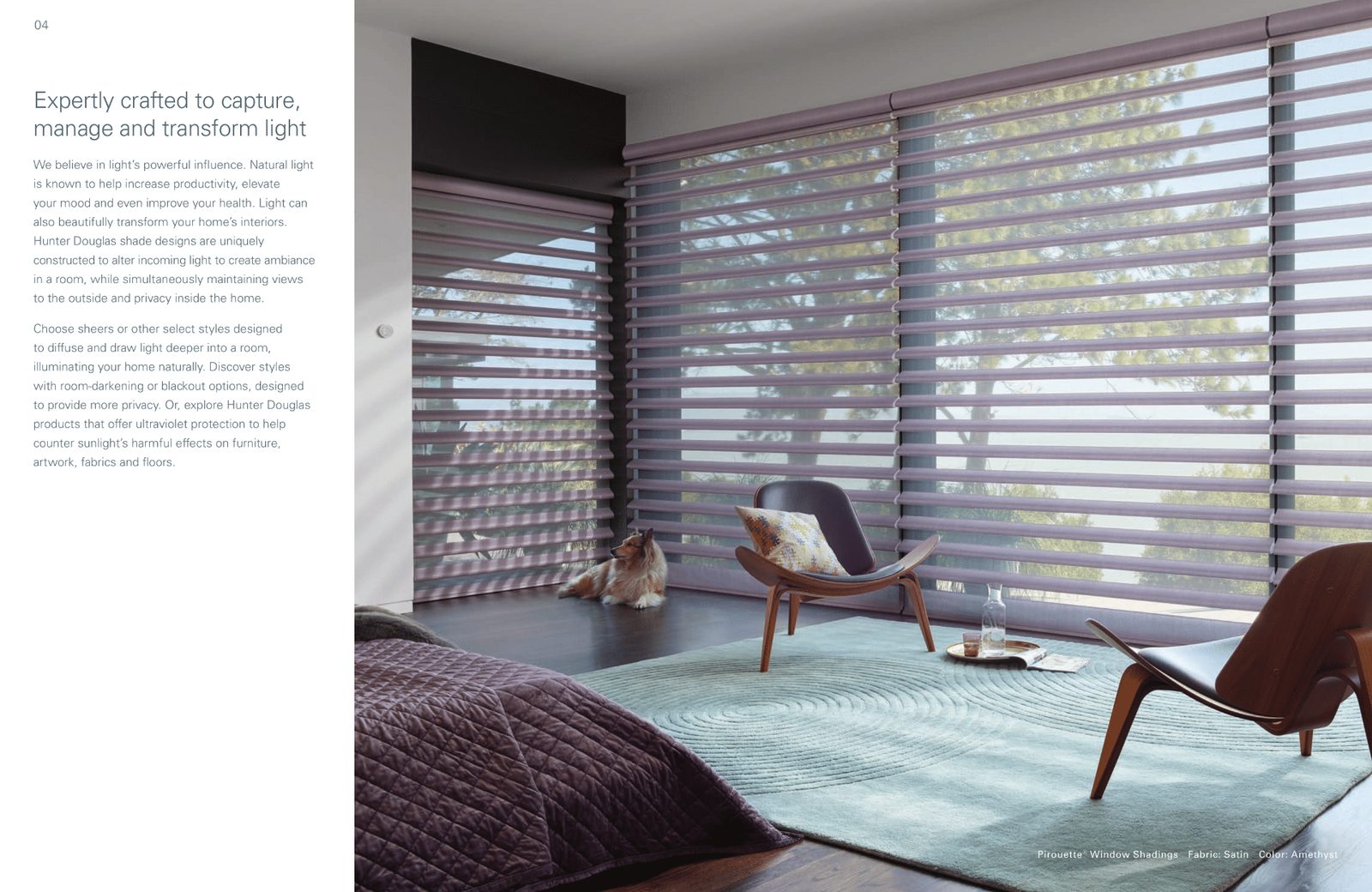 Silhouette ClearView Shadings - Enhanced view-through window treatments