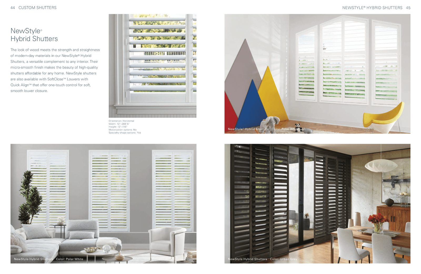 Palm Beach Polysatin Shutters - Durable poly shutters for humid environments