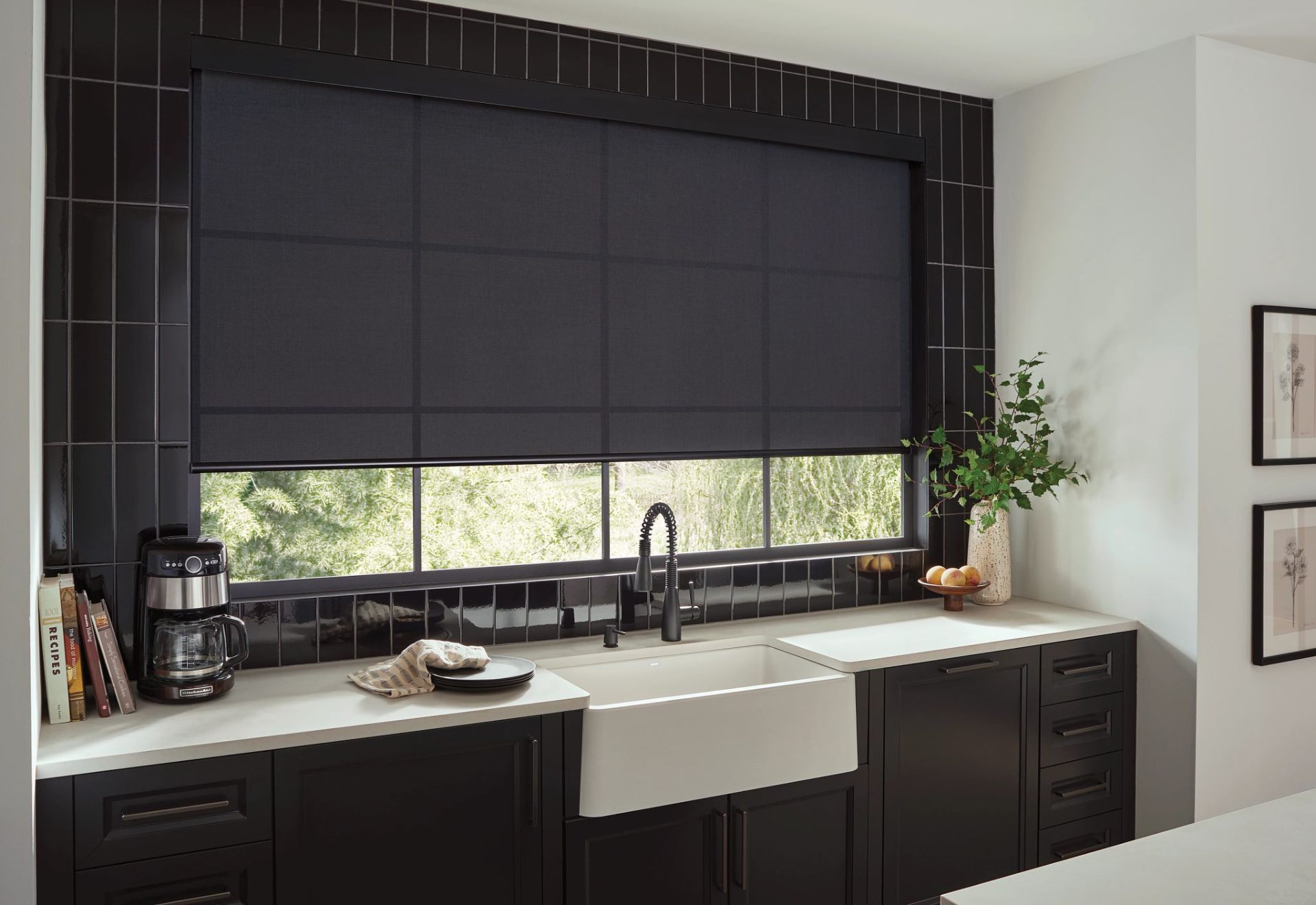 Cellular shades installed during a Mason in-home consultation